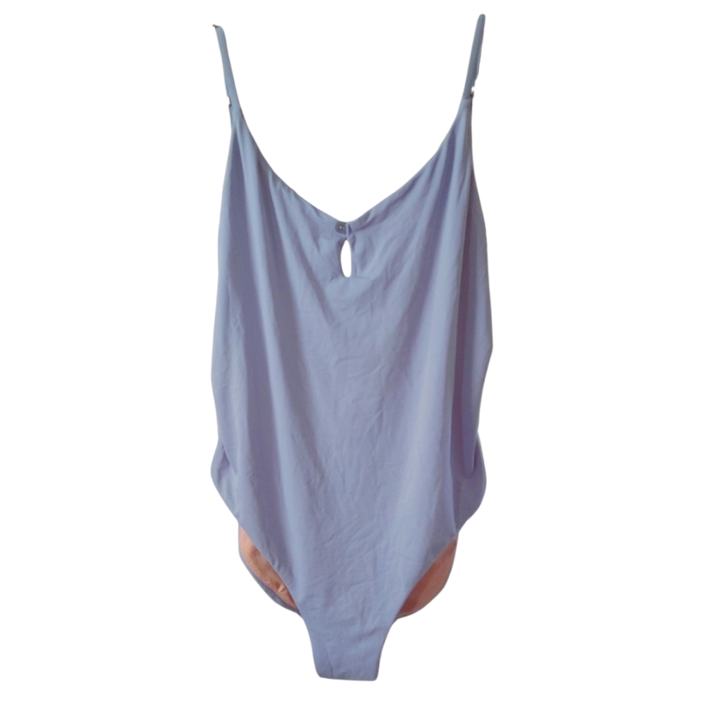 MADEWELL | Powder Blue One Piece Bathingsuit Size M